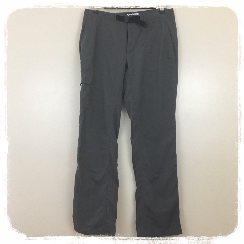 Columbia Gray Athletic/Hiking Cargo Pants sz. 8
